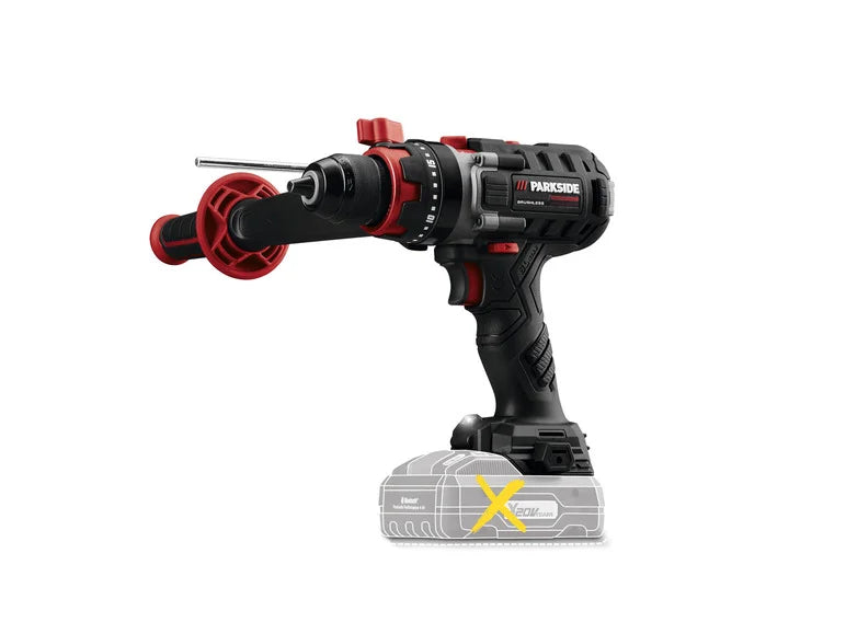 PARKSIDE PERFORMANCE® Taladro atornillador percutor inalámbrico PPSBSA 20-Li A1, 20 V
