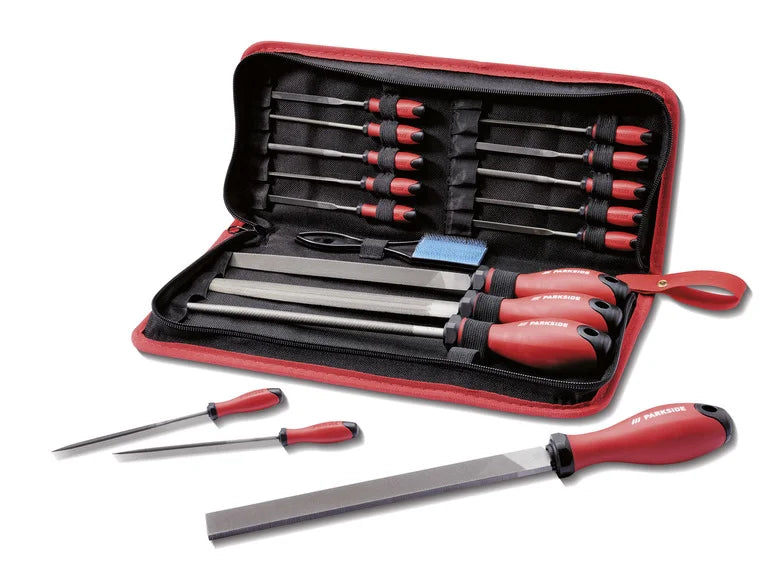 PARKSIDE® Juego de limas de taller, 17 piezas