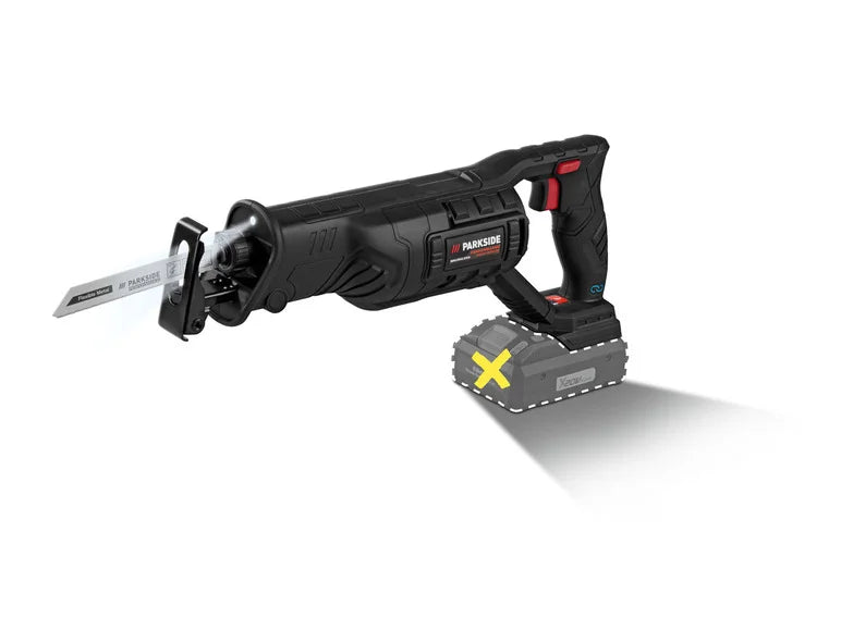 PARKSIDE PERFORMANCE® Sierra de sable inalámbrica PSSAP 2028, sin batería ni cargador, 20 V