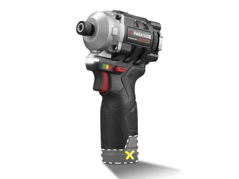 PARKSIDE PERFORMANCE® Llave de impacto inalámbrica PPDSSA 12 A1, 12 V